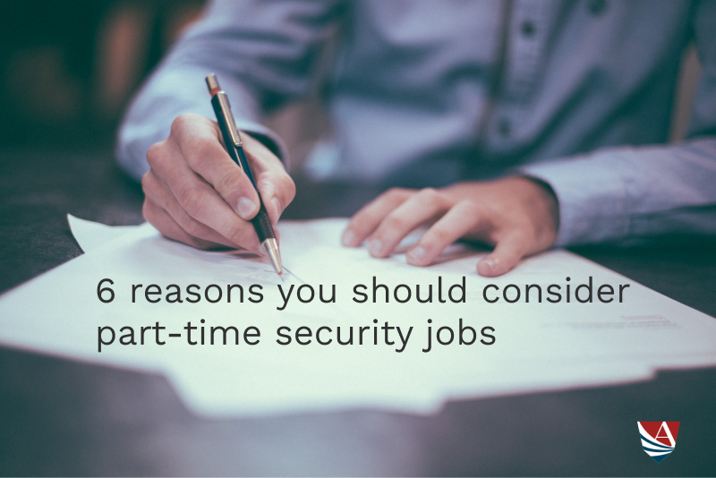 part time security jobs